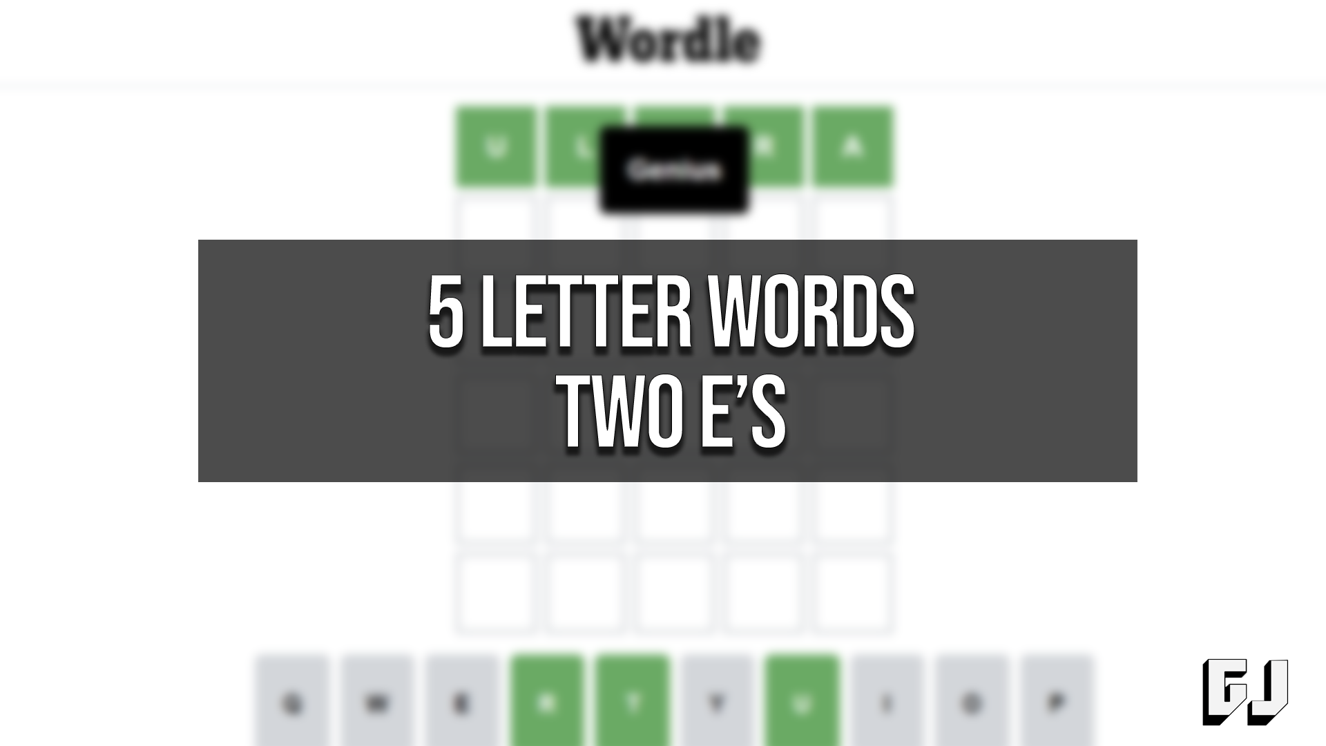 5 letter word starts with s and has two e