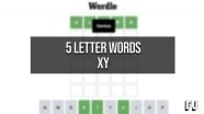 5 Letter Words With XY Wordle Guides Gamer Journalist