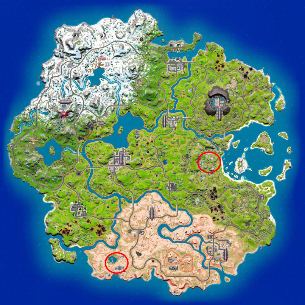 All Armored Battle Bus Locations in Fortnite Map