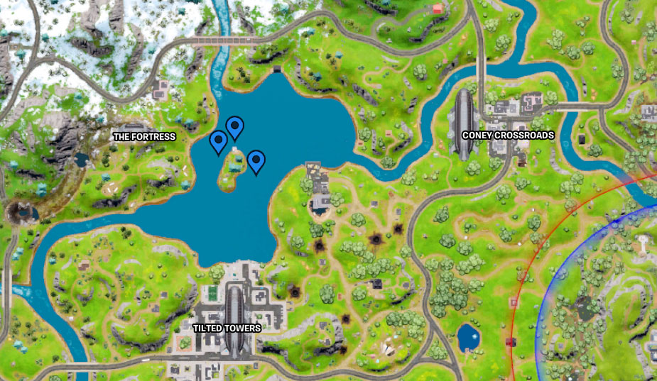 All Omni Chips Locations in Fortnite - Loot Lake