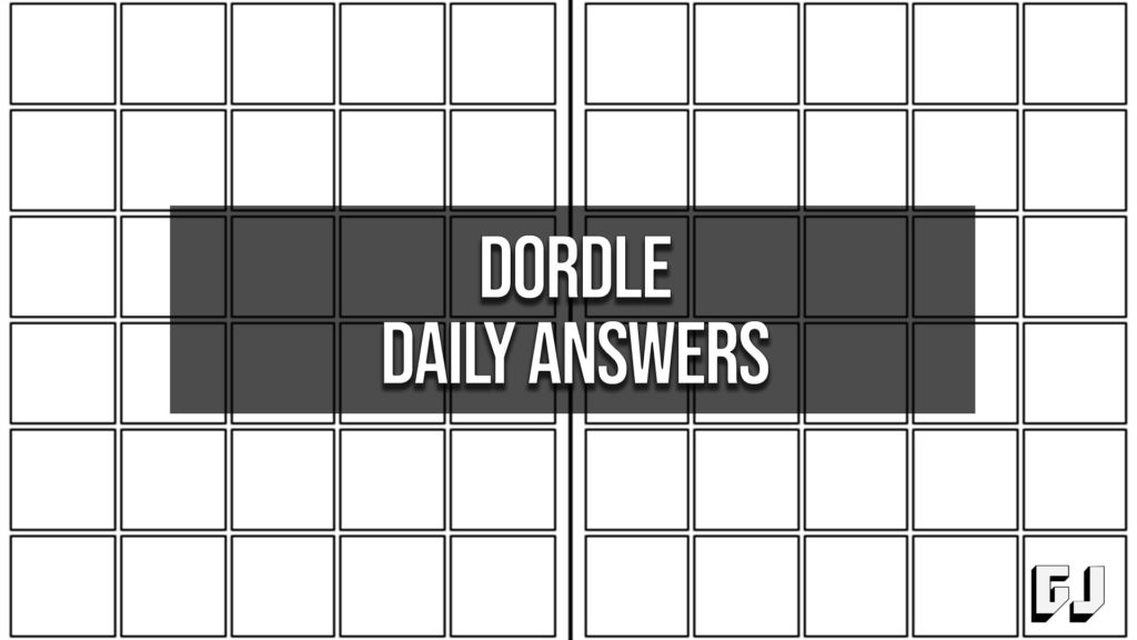 Daily dordle game answers