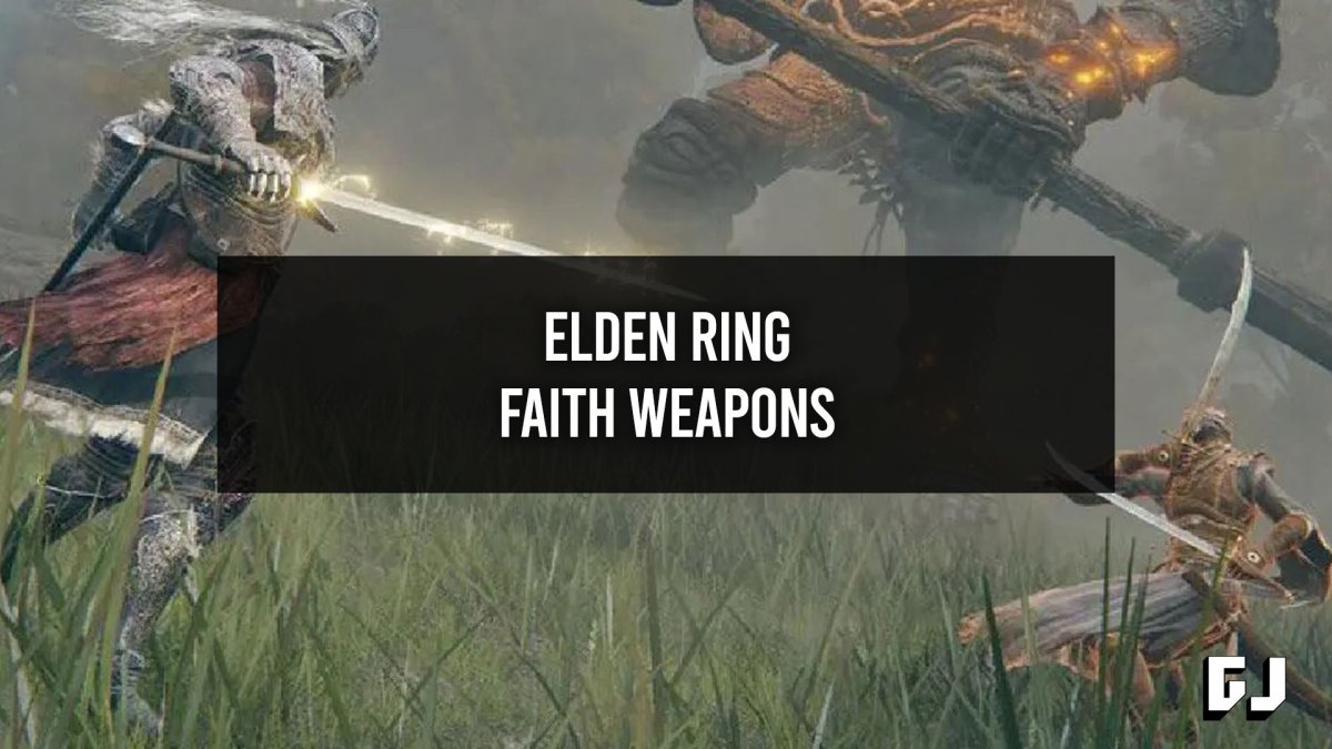 Elden Ring Faith Weapons