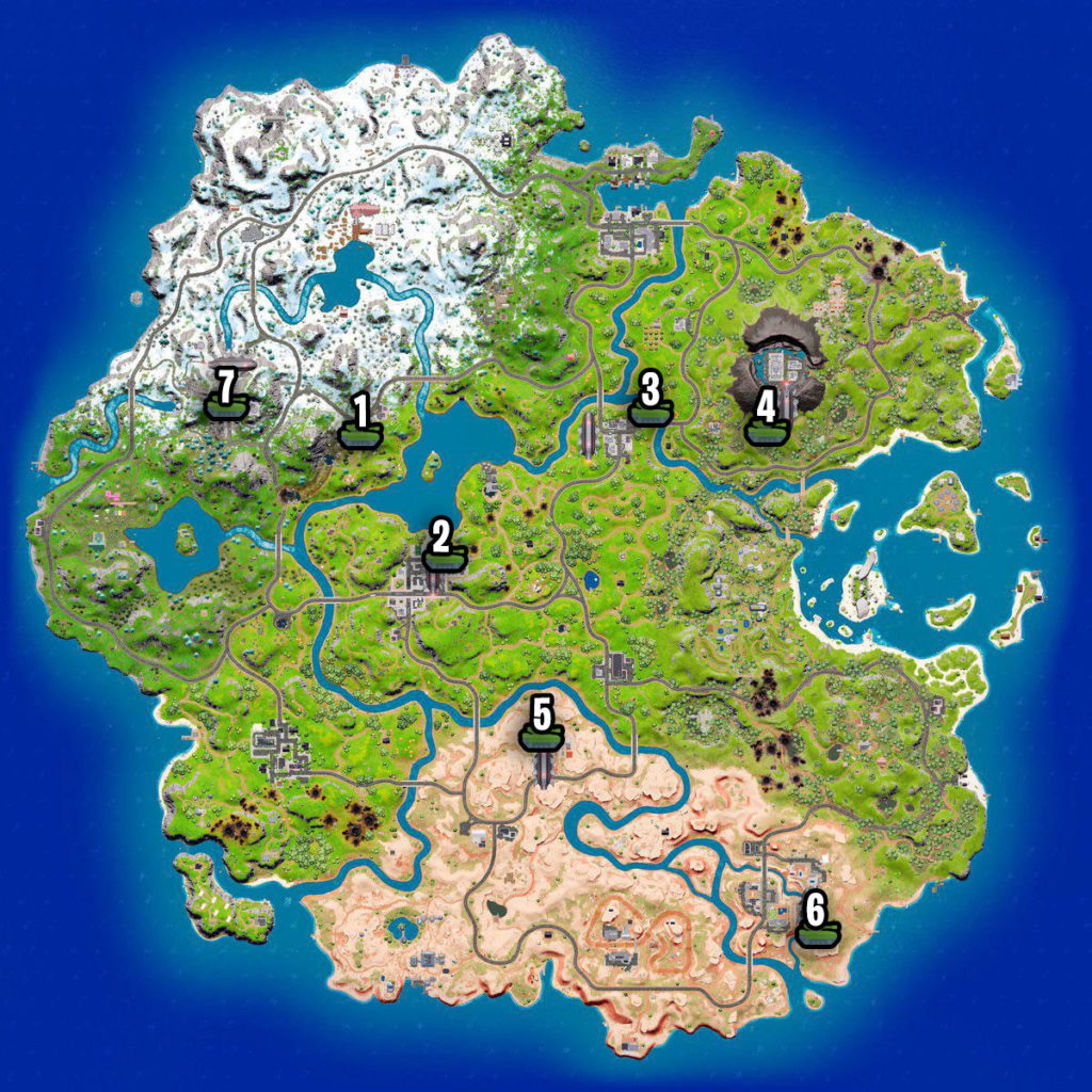 All Tank Locations in Fortnite