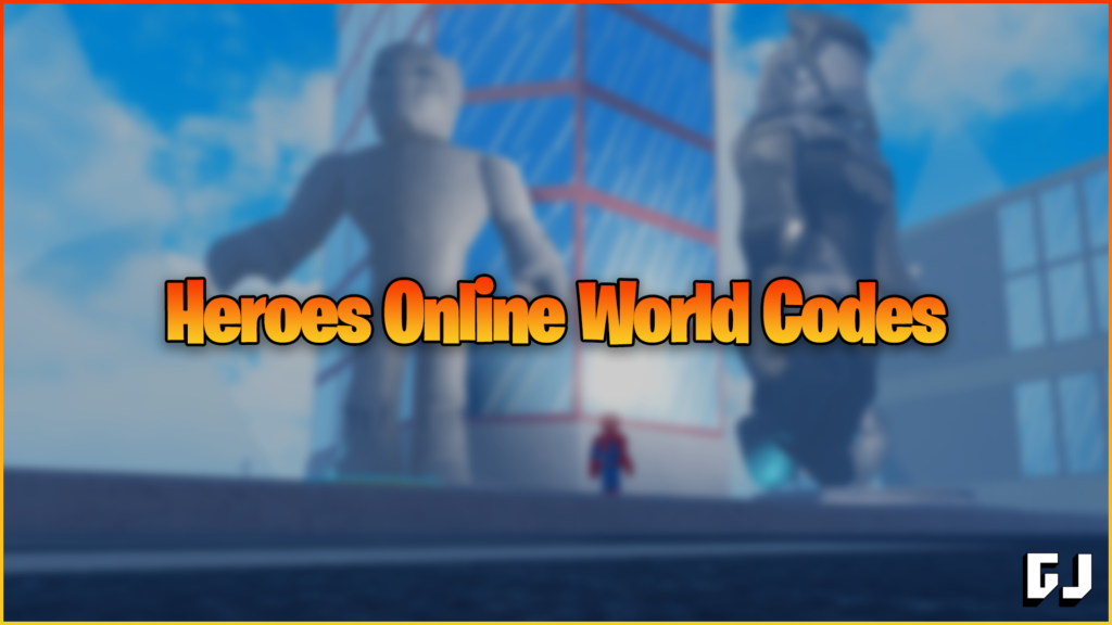 Roblox Heroes Online World Codes (November 2023)