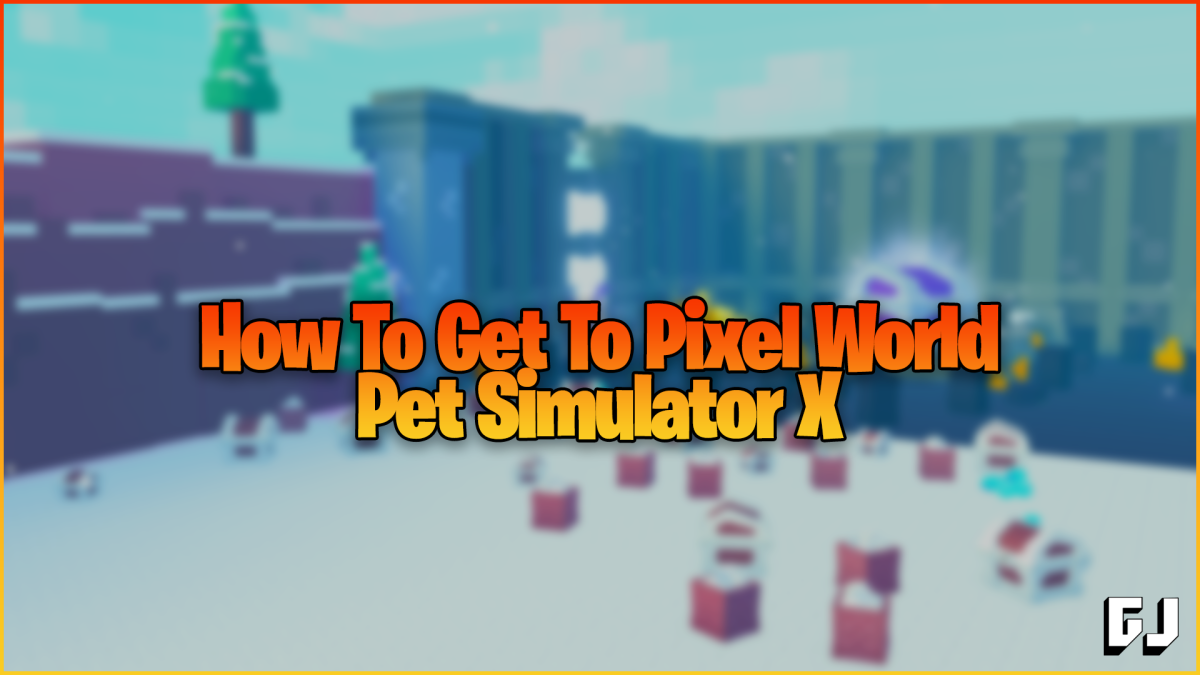 How to get to pixel world in pet simulator x