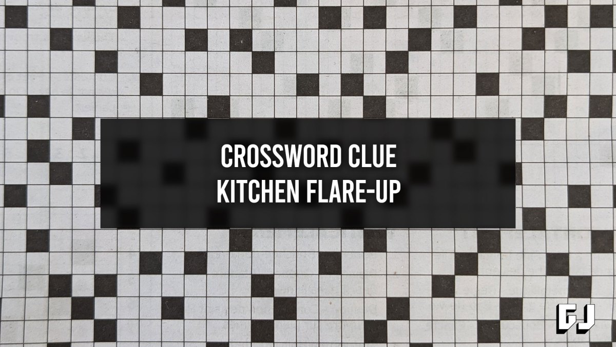 Kitchen Flare-Up - Crossword Clue