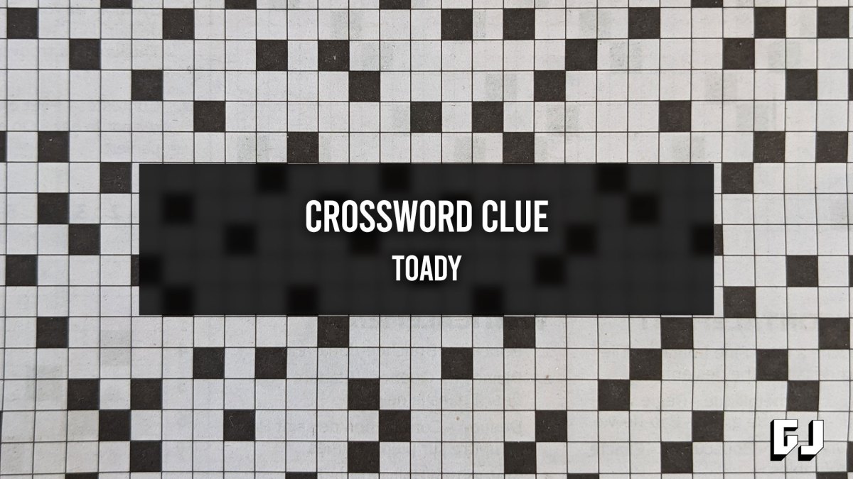 Toady - Crossword Clue