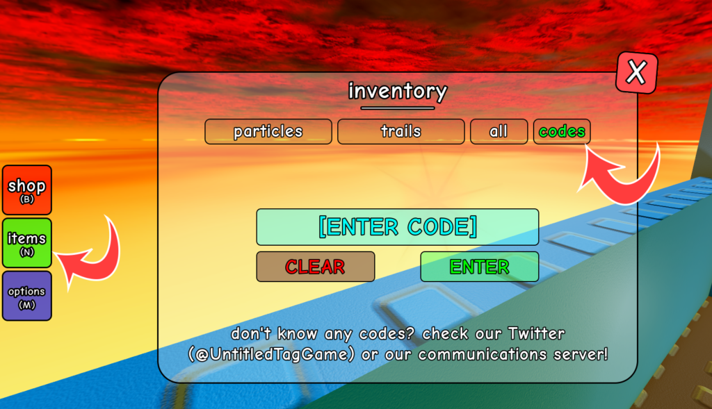 Untitled Tag Game Redeem Codes