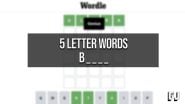 5 Letter Words Starting With B Wordle Guides Gamer Journalist