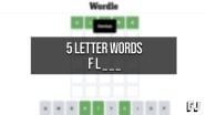 5 Letter Words Starting With FL Wordle Guides Gamer Journalist