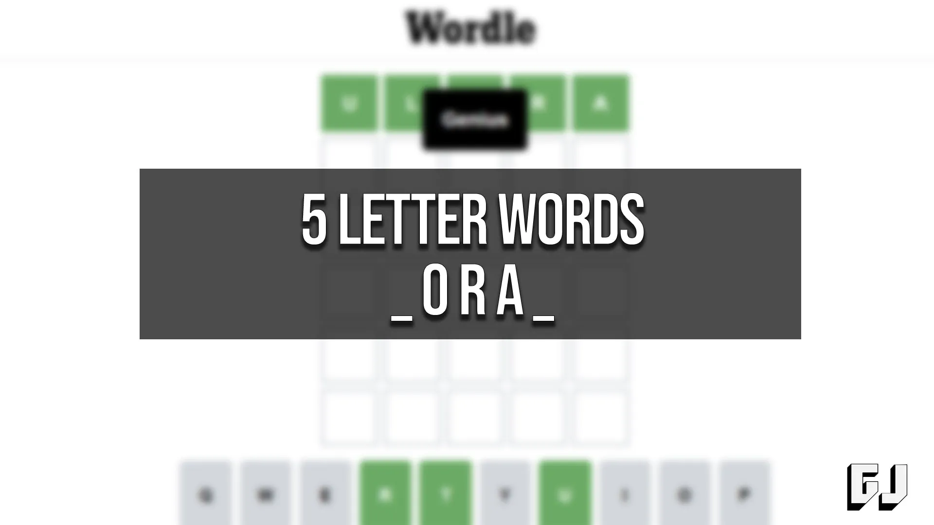 5 letter words with o i c and r