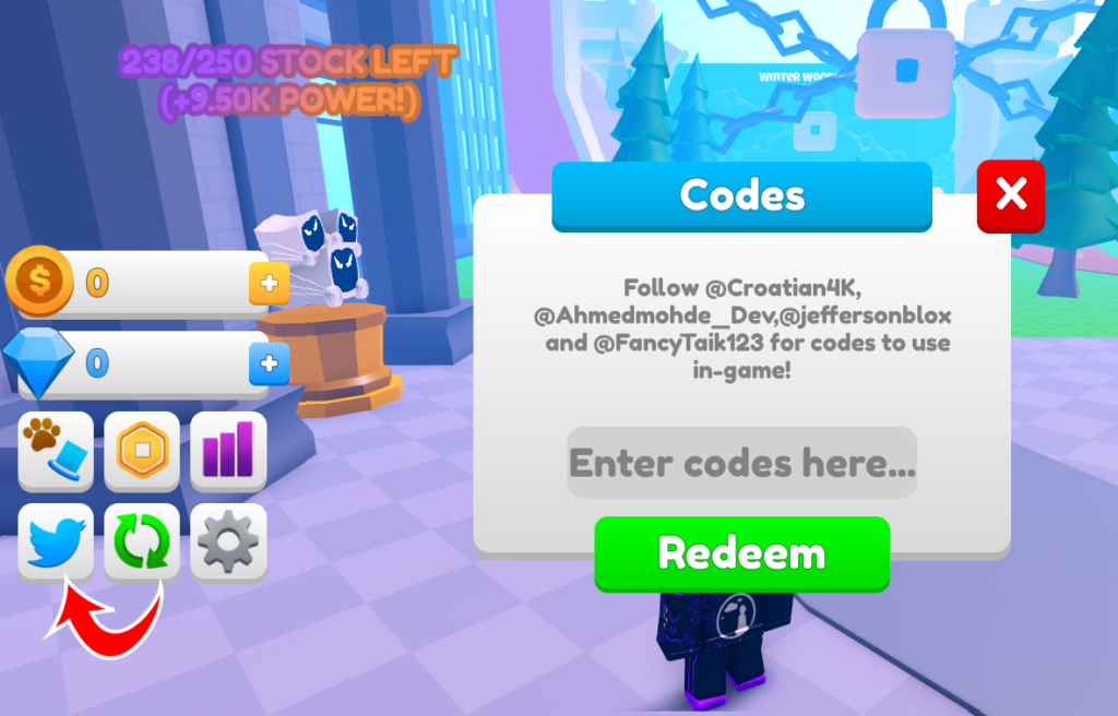 Freeze Simulator Redeem Codes