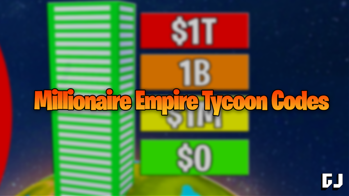 Millionaire Empire Tycoon Codes Gamer Journalist