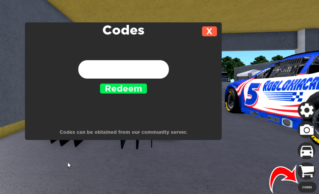 RoStock Racing Redeem Codes