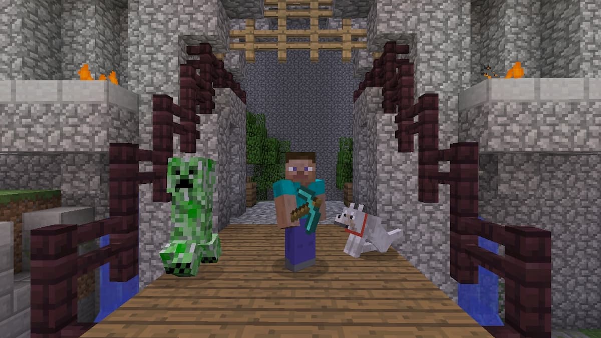 Minecraft (PS4 version) screenshot