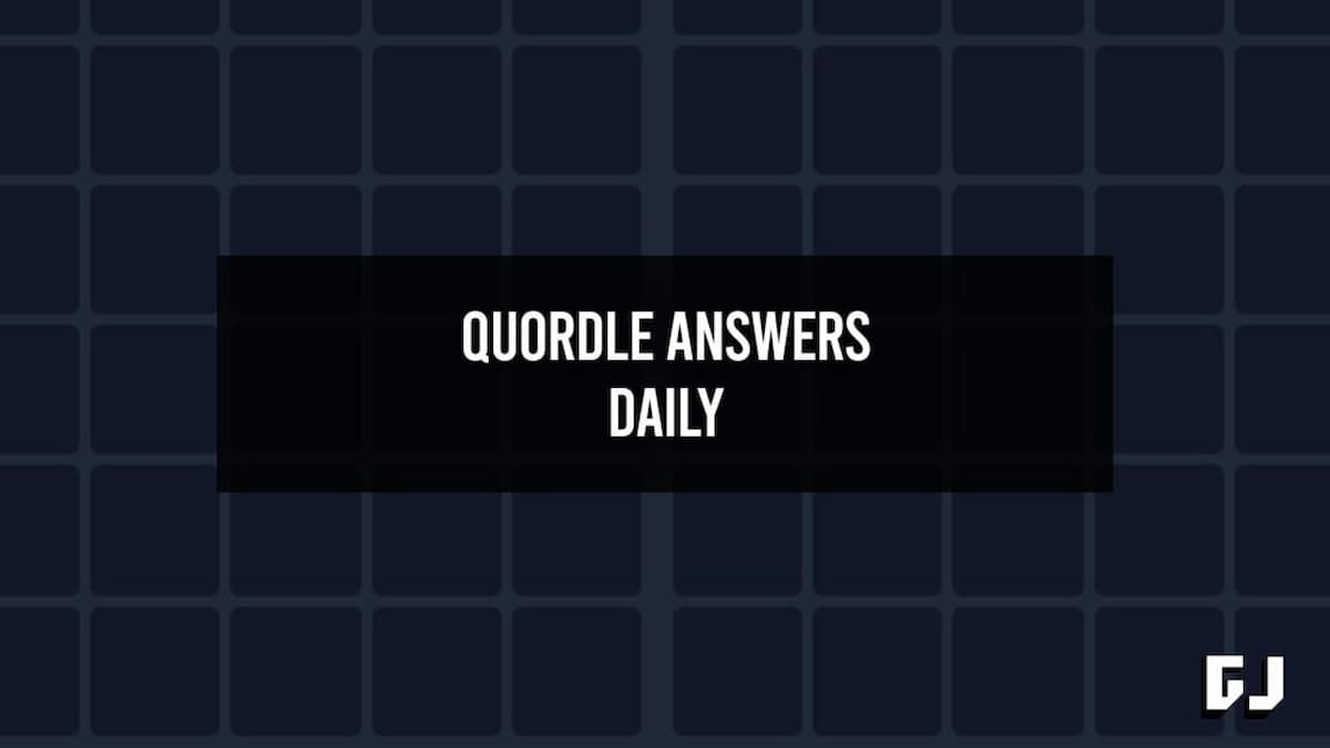 Quordle Answer Today July 2024 