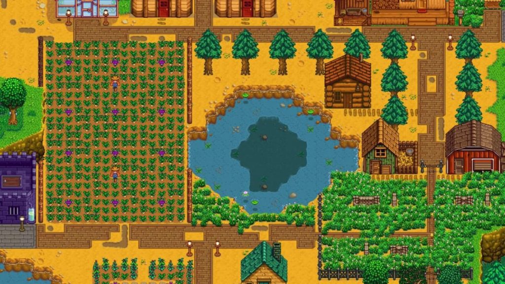 Where to Catch Largemouth Bass in Stardew Valley -Mountain Lake, Wilderness Farm