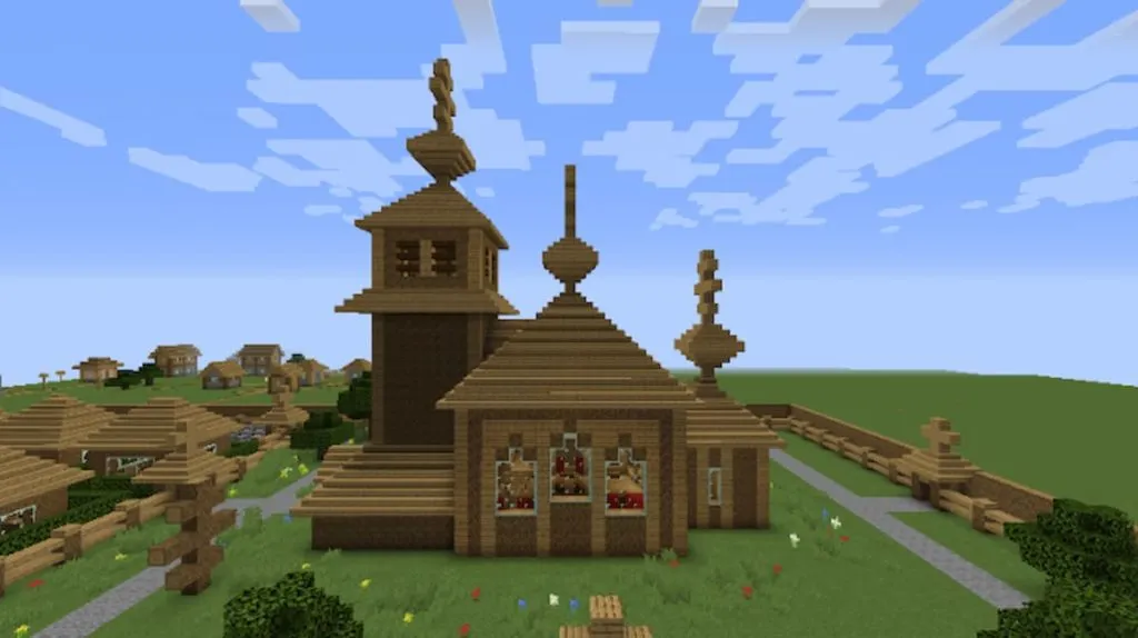 Minecraft Greek Orthodox Temple screenshot