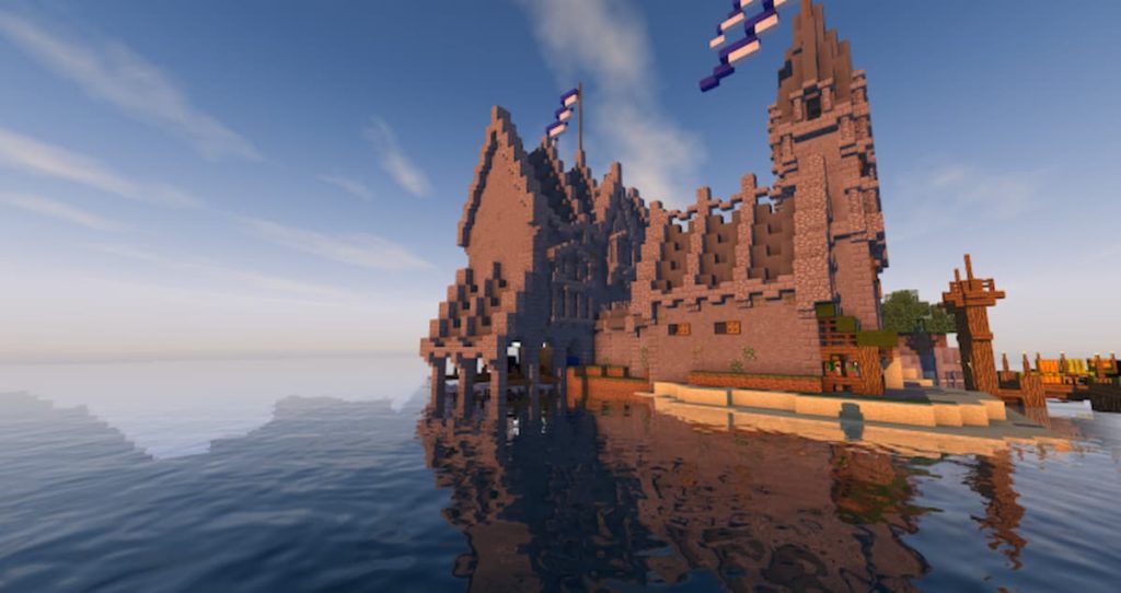 Sea fort screenshot Minecraft