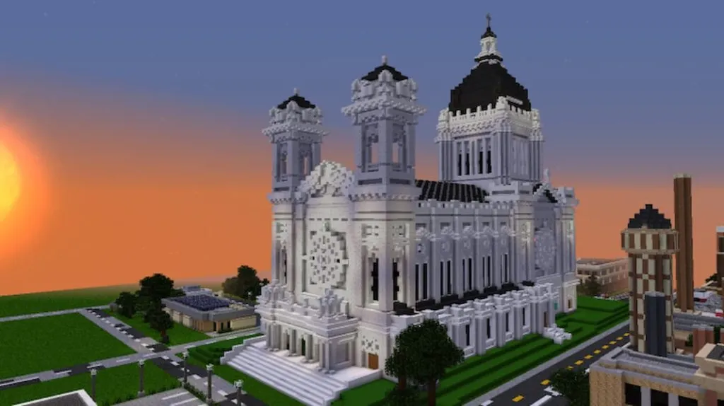 Minecraft Basilica screenshot