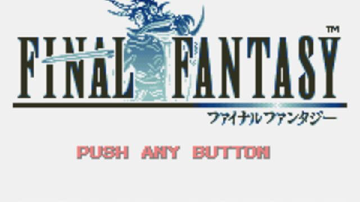 Final Fantasy Logo Screen