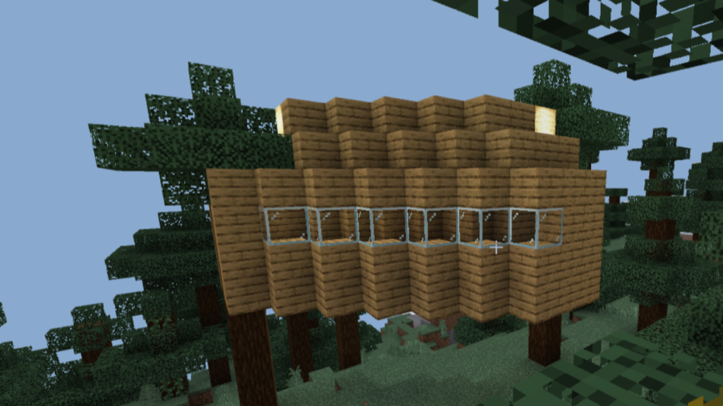 Minecraft Bridge Treehouse