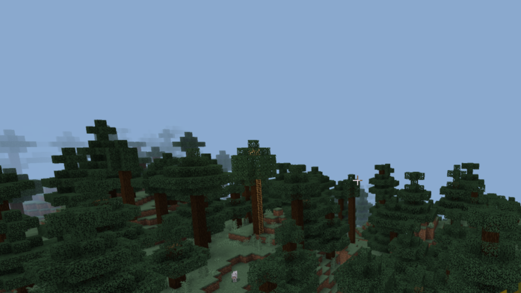 Minecraft Camouflaged Treehouse