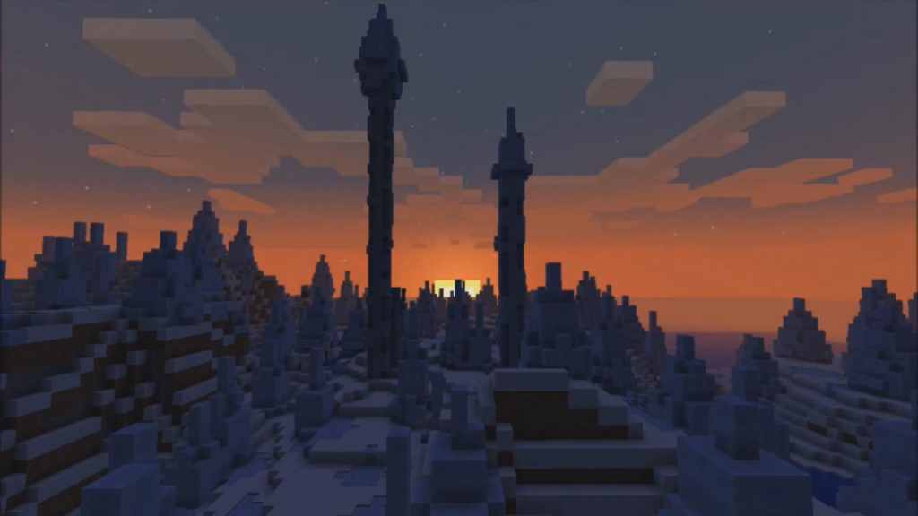 Minecraft Ice Spikes Biome