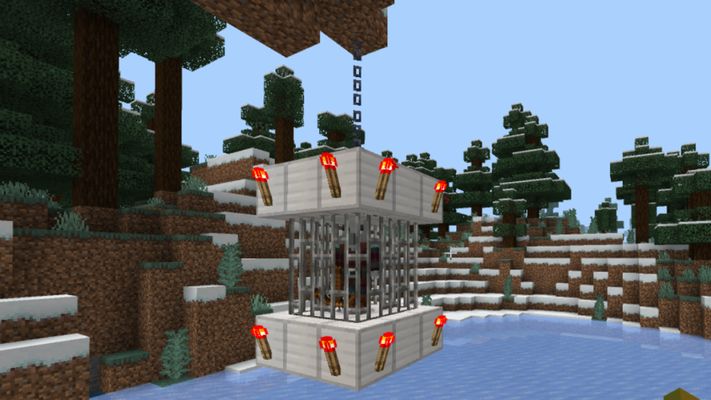 Minecraft Prisoner Cage