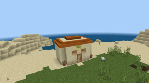 Minecraft Sandcastle Cottage