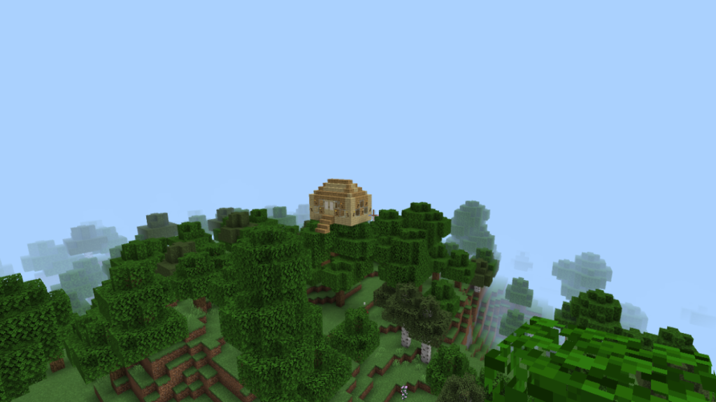 Minecraft Treehouse Cabin