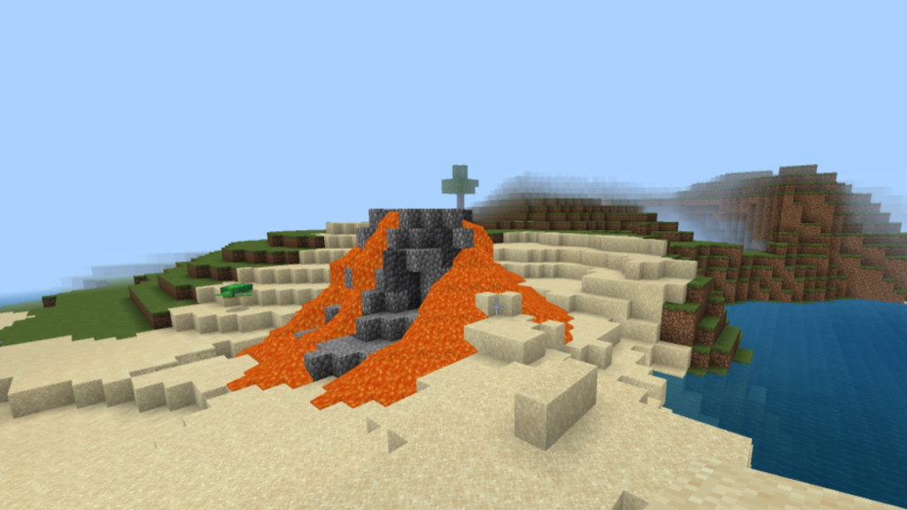 Minecraft Volcano