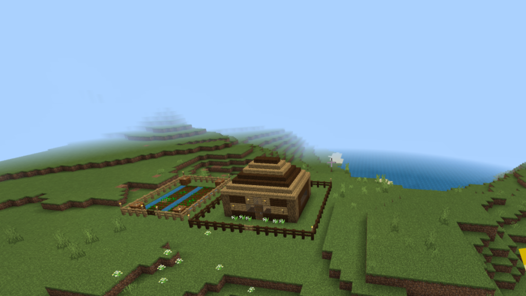 Minecraft Wooden Farmhouse