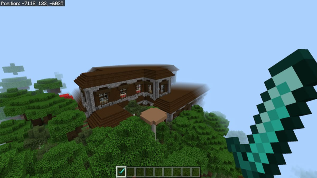 Minecraft Woodland Mansion Dark Forest Biome