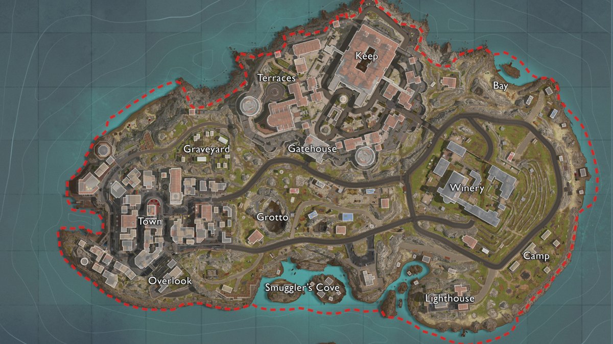 Fortune's Keep Map