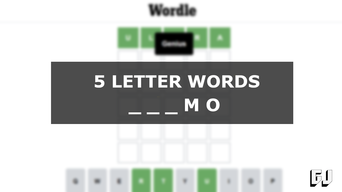 5 letter words ending in oomy