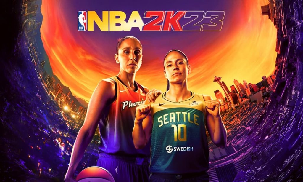 NBA 2K23 WNBA edition cover