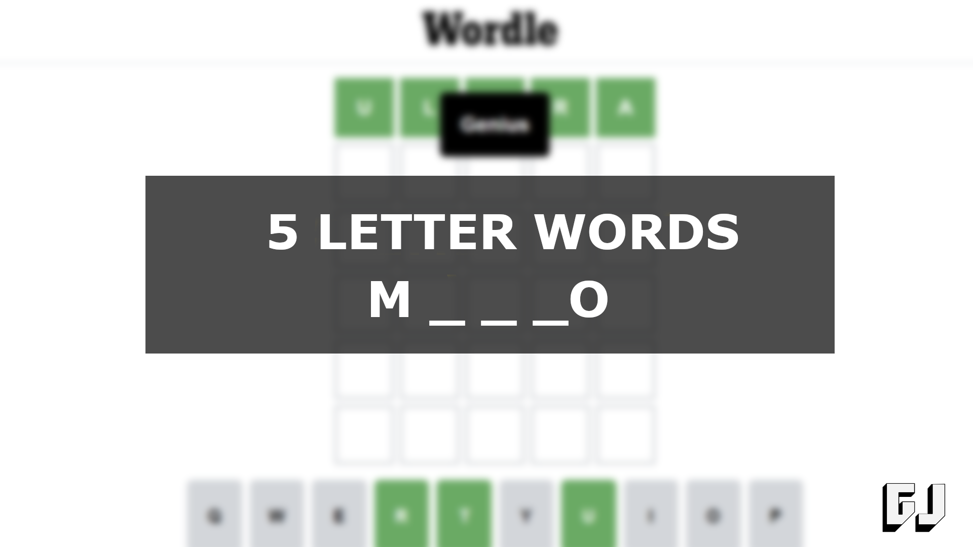 5 letter word starting m ending o