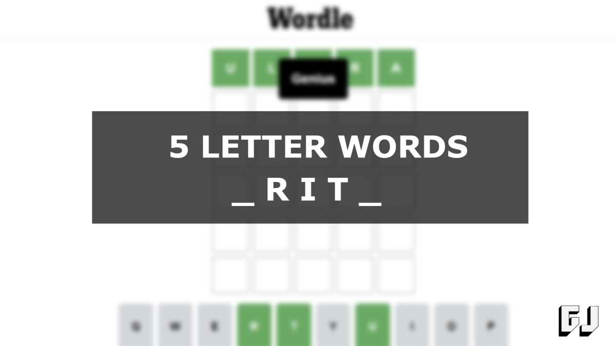 5-Letter-Words-with-RIT-in-the-Middle
