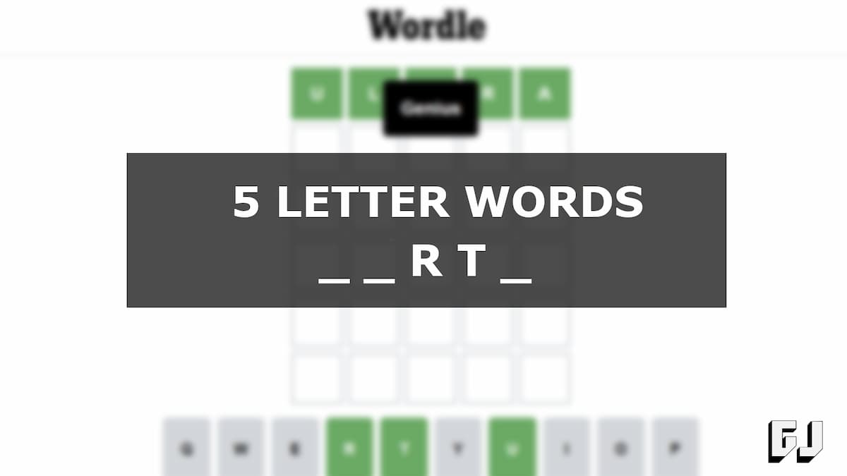 5-Letter-Words-with-RT-in-the-Middle