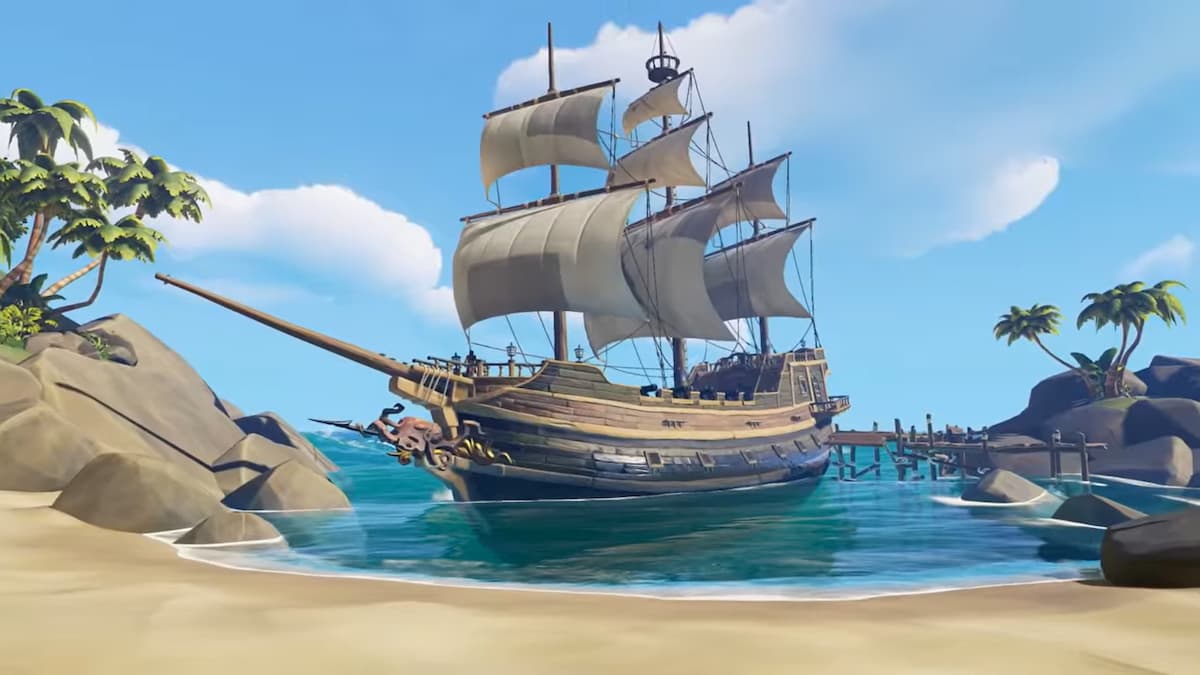 Beginner Ship in Sea of Thieves
