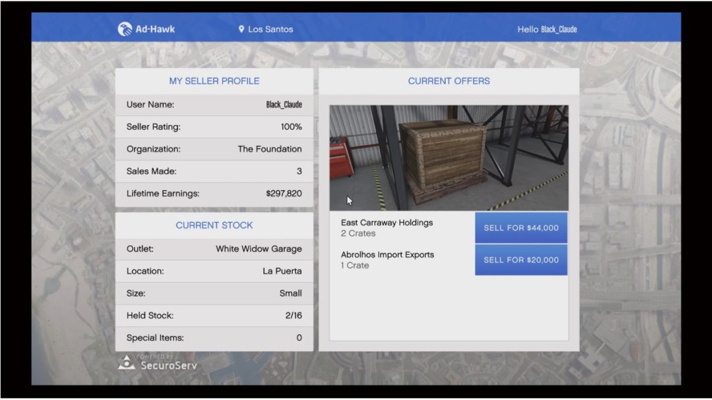 GTA Online Sell Business