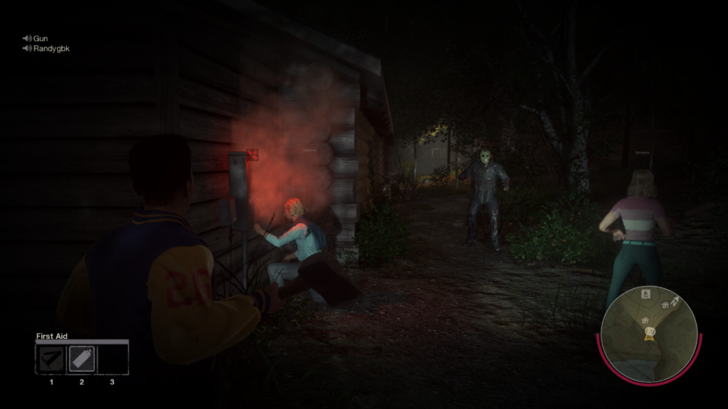 Jason Voorhees Attacking Players in Friday the 13th