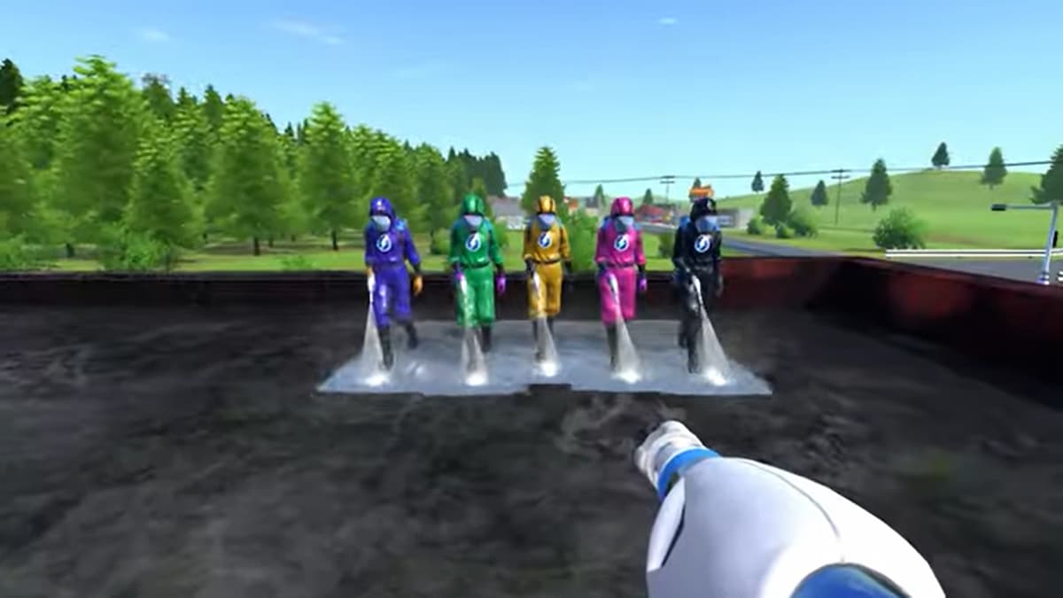 Multicolored Outfits in Powerwash Simulator