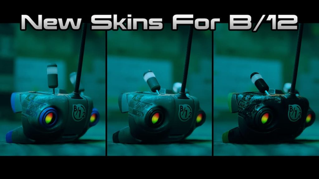 New Skins for B12 in Stray