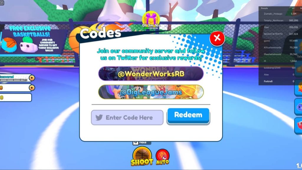 Basketball Simulator Codes