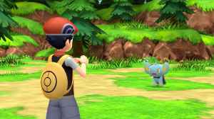 Shinx Battle in Pokémon Brilliant Diamond