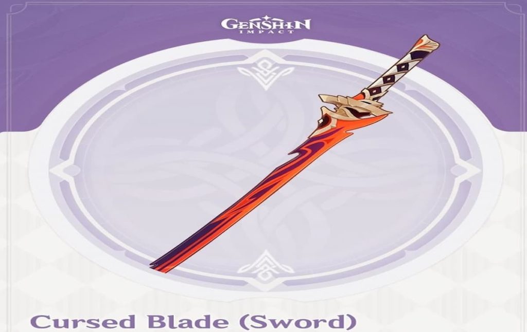 How to Unlock Cursed Blade (4-Star Sword) in Genshin Impact - Gamer ...