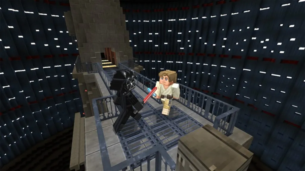 Minecraft Luke and Vader