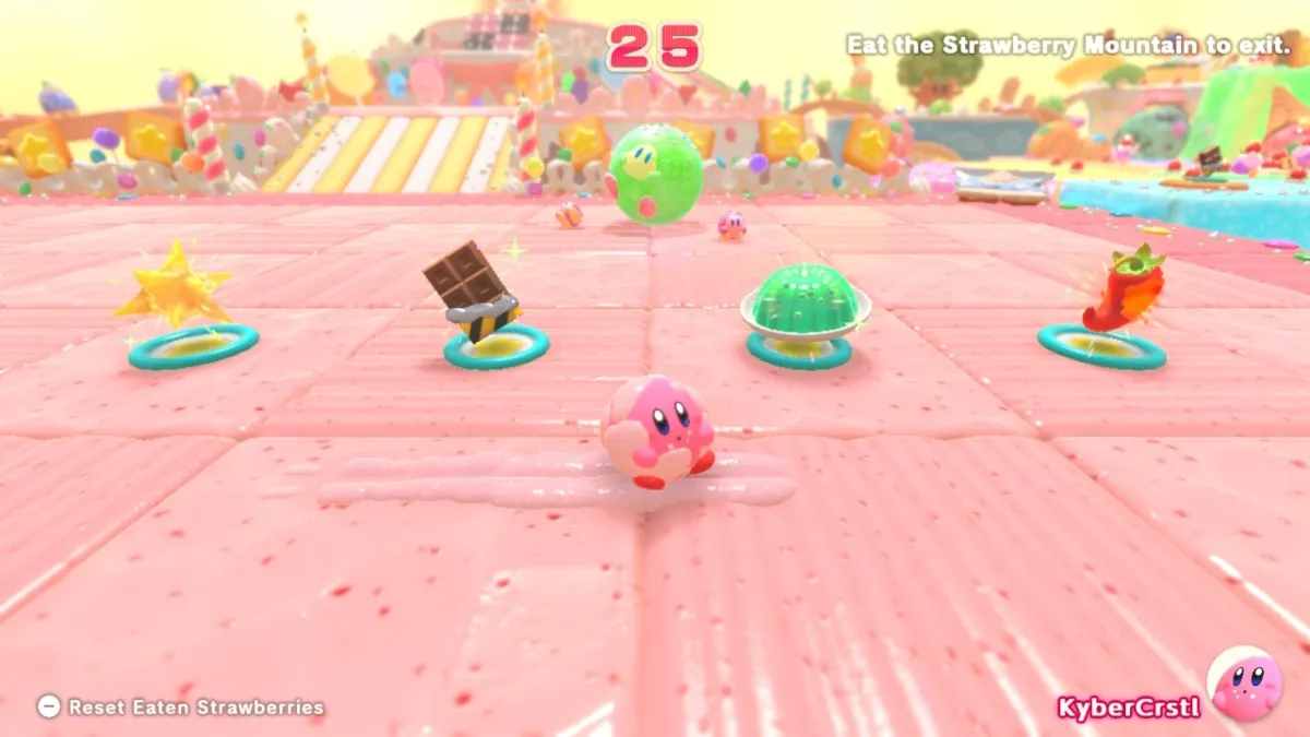 Kirby's Dream Buffet Free-Rolling